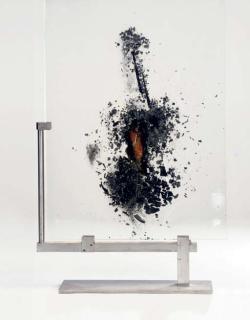 Arman - Violoncelle brûlé