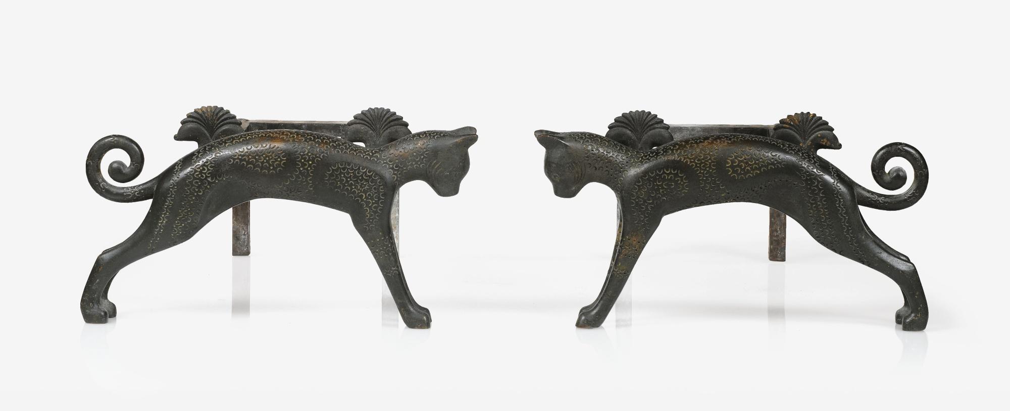 Armand Albert Rateau - Pair Of Andirons, Circa 1929