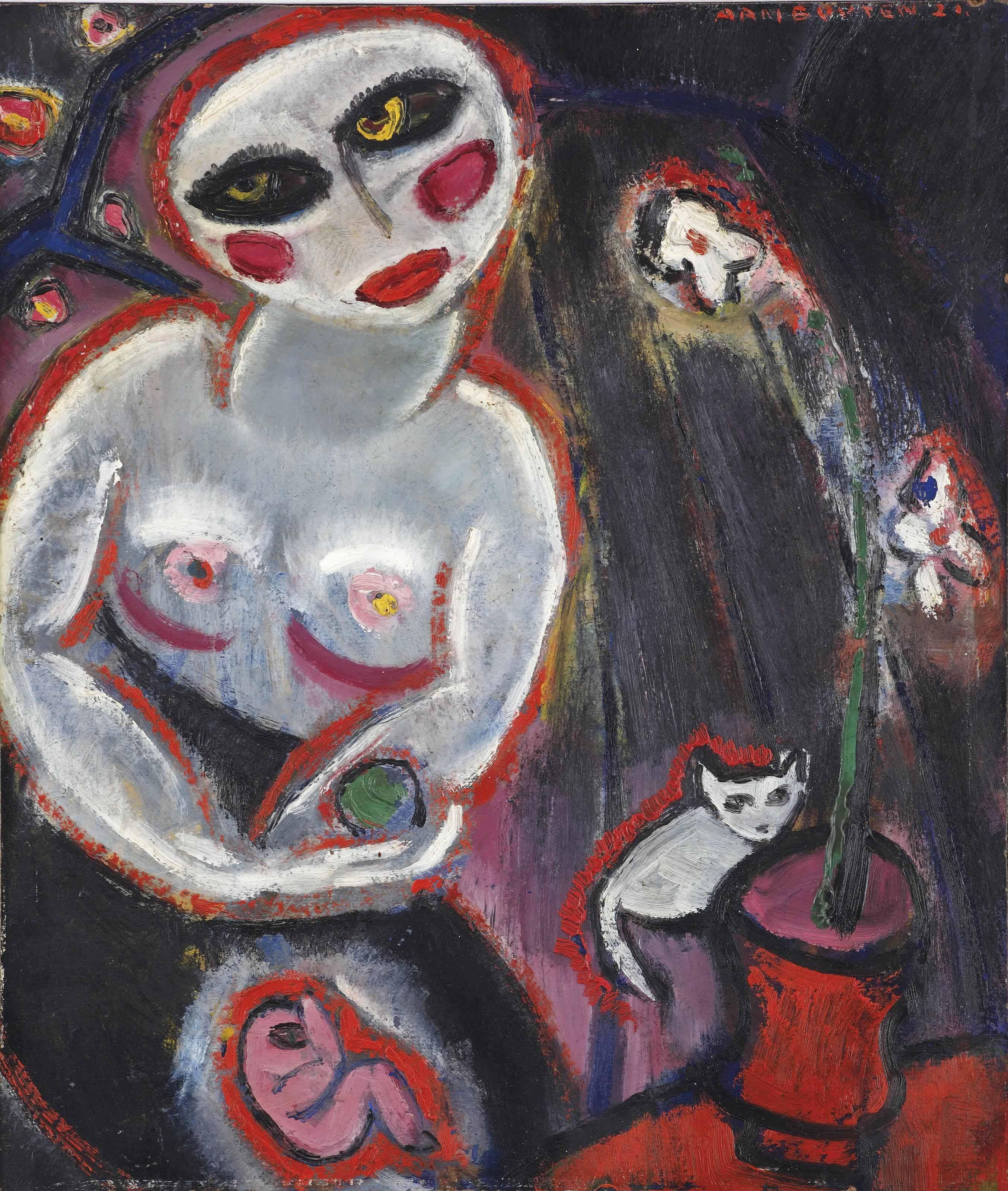 Armand Bouten - Mother And Cat