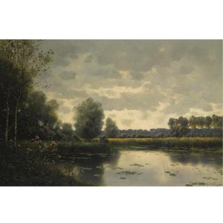 Armand Guéry - A Rustic Summerlandscape