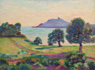 Armand Guillaumin - Agay, Le Château Et Le Sémaphore