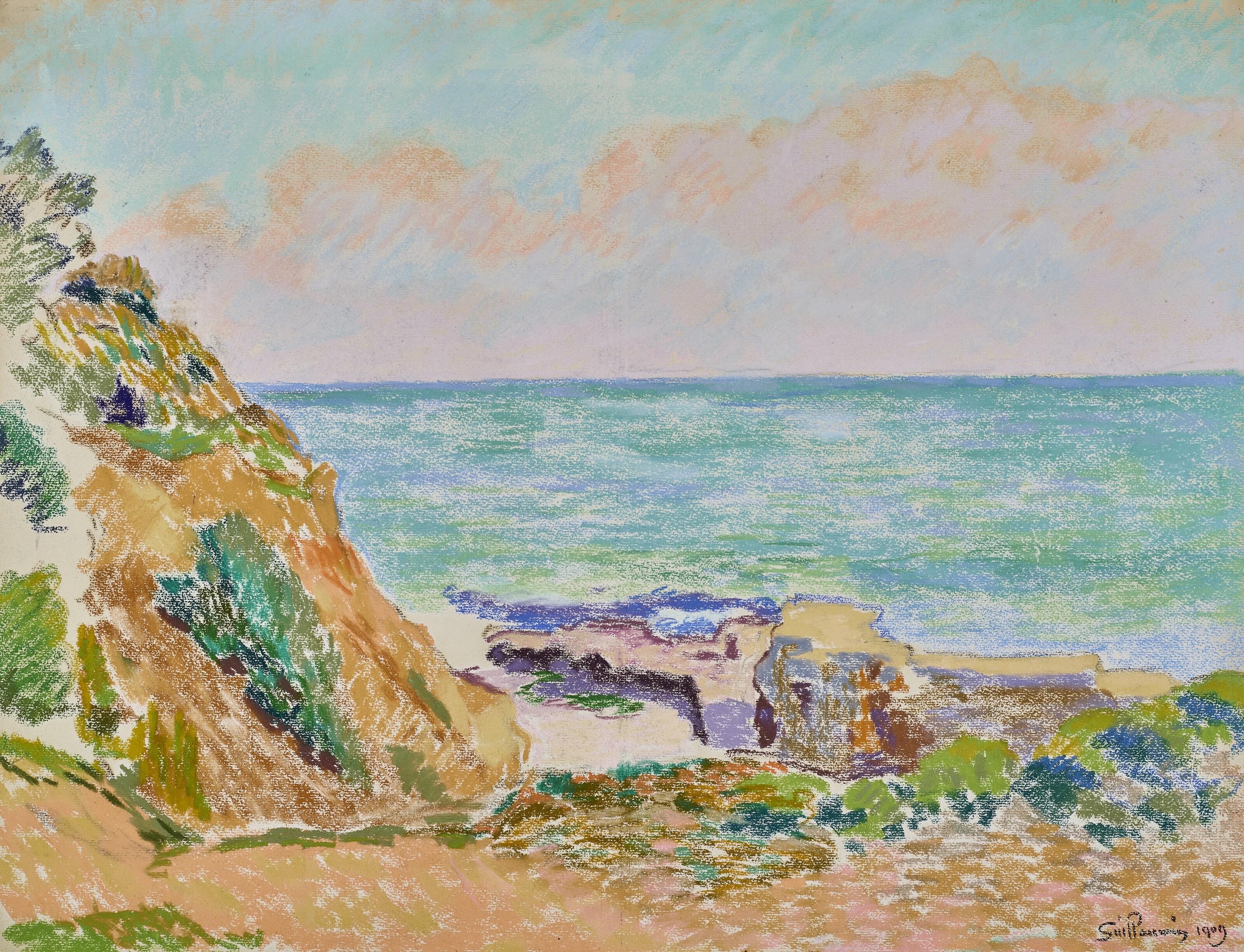 Armand Guillaumin - Bord de mer