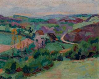 Armand Guillaumin - Côte face au Pont Charrault, Creuse