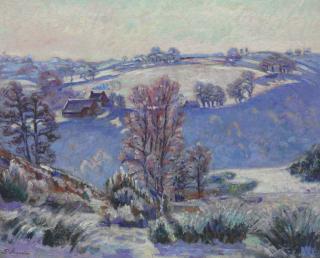 Armand Guillaumin - Gelée blanche à Crozant