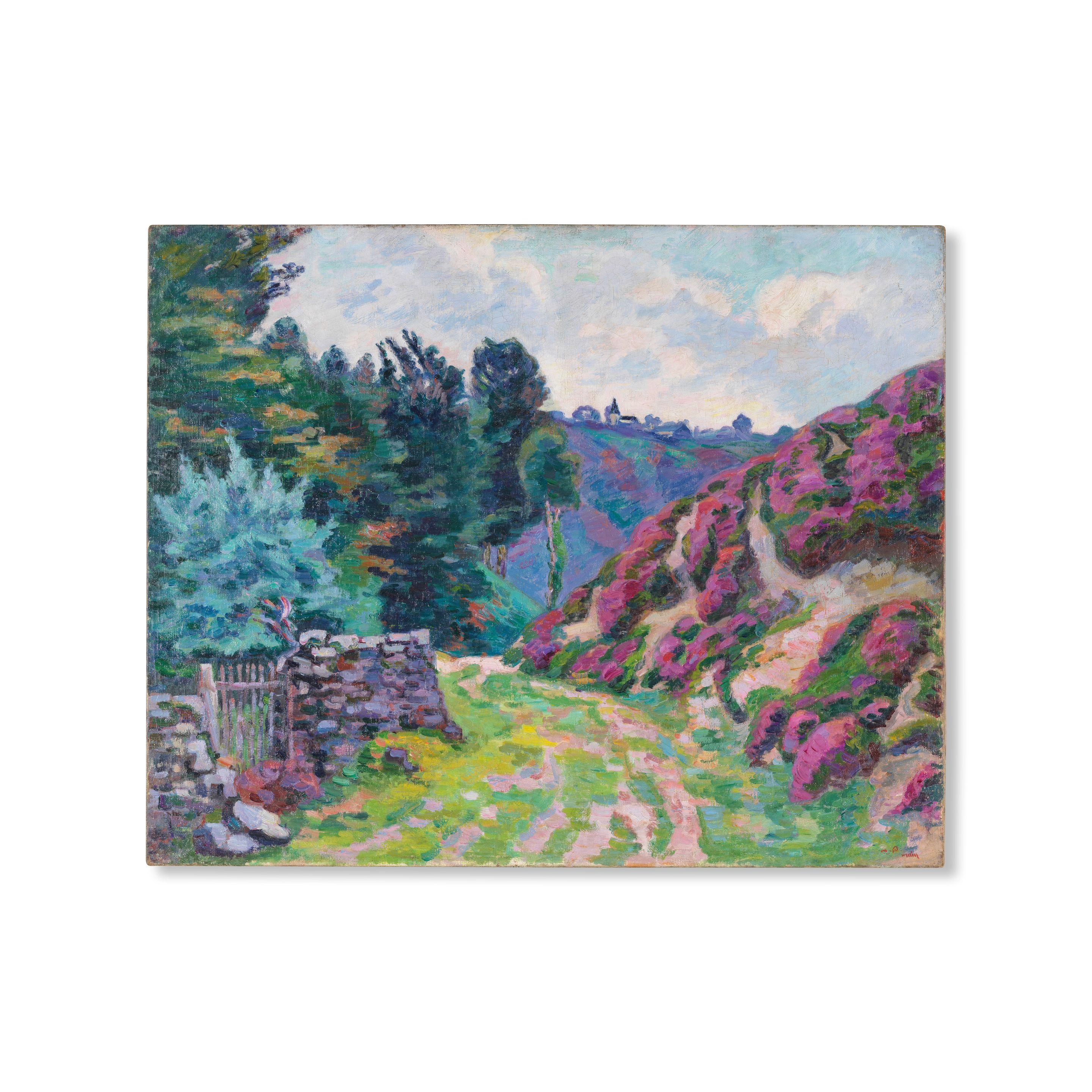 Armand Guillaumin - La maison du curé à Crozant