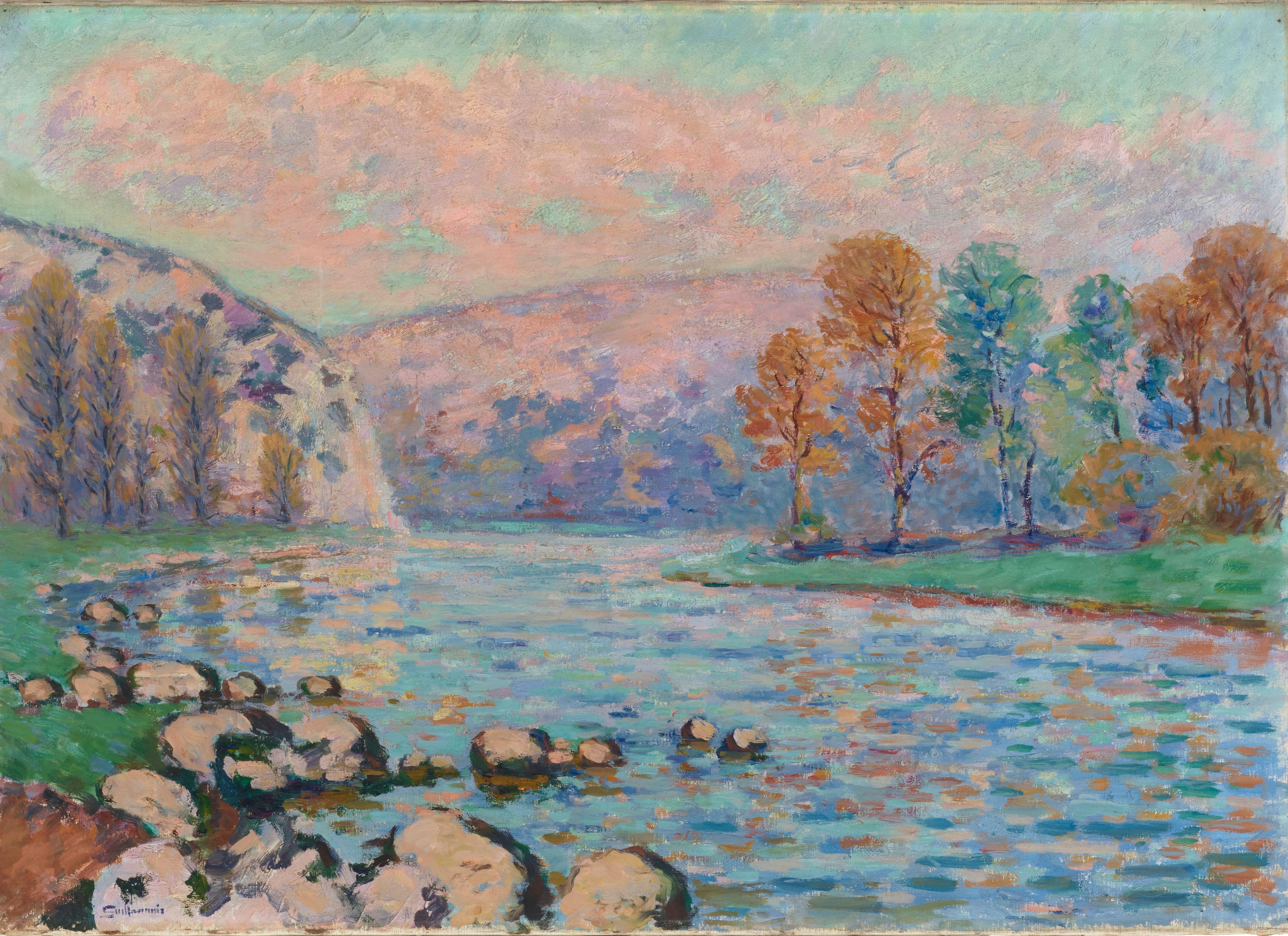 Armand Guillaumin - La roche de l\'Echo, Crozant