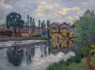 Armand Guillaumin - La scierie de Poitiers