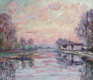 Armand Guillaumin - La Seine à Samois
