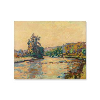 Armand Guillaumin - Le Barrage de Genetin, Crozant