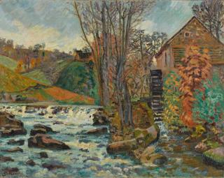 Armand Guillaumin - Le moulin Bouchardon à Crozant