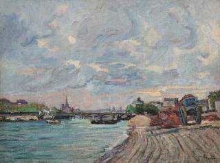 Armand Guillaumin - Le quai de la Rapée