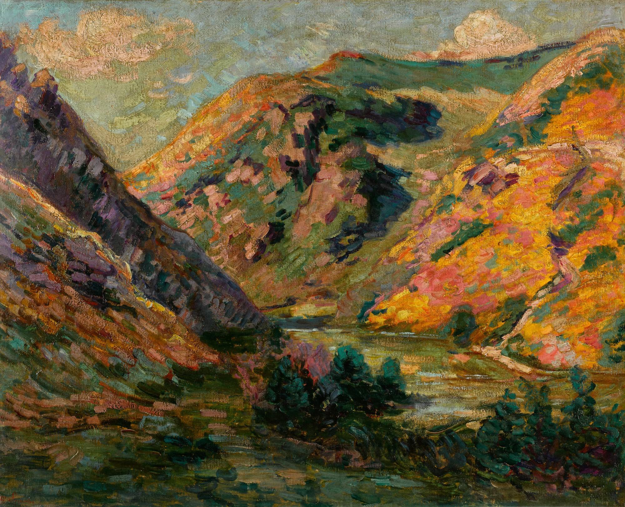 Armand Guillaumin - Les Carolles, Vallée de la Lude