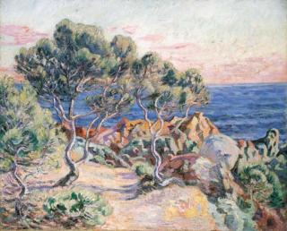 Armand Guillaumin - Les rochers à Agay