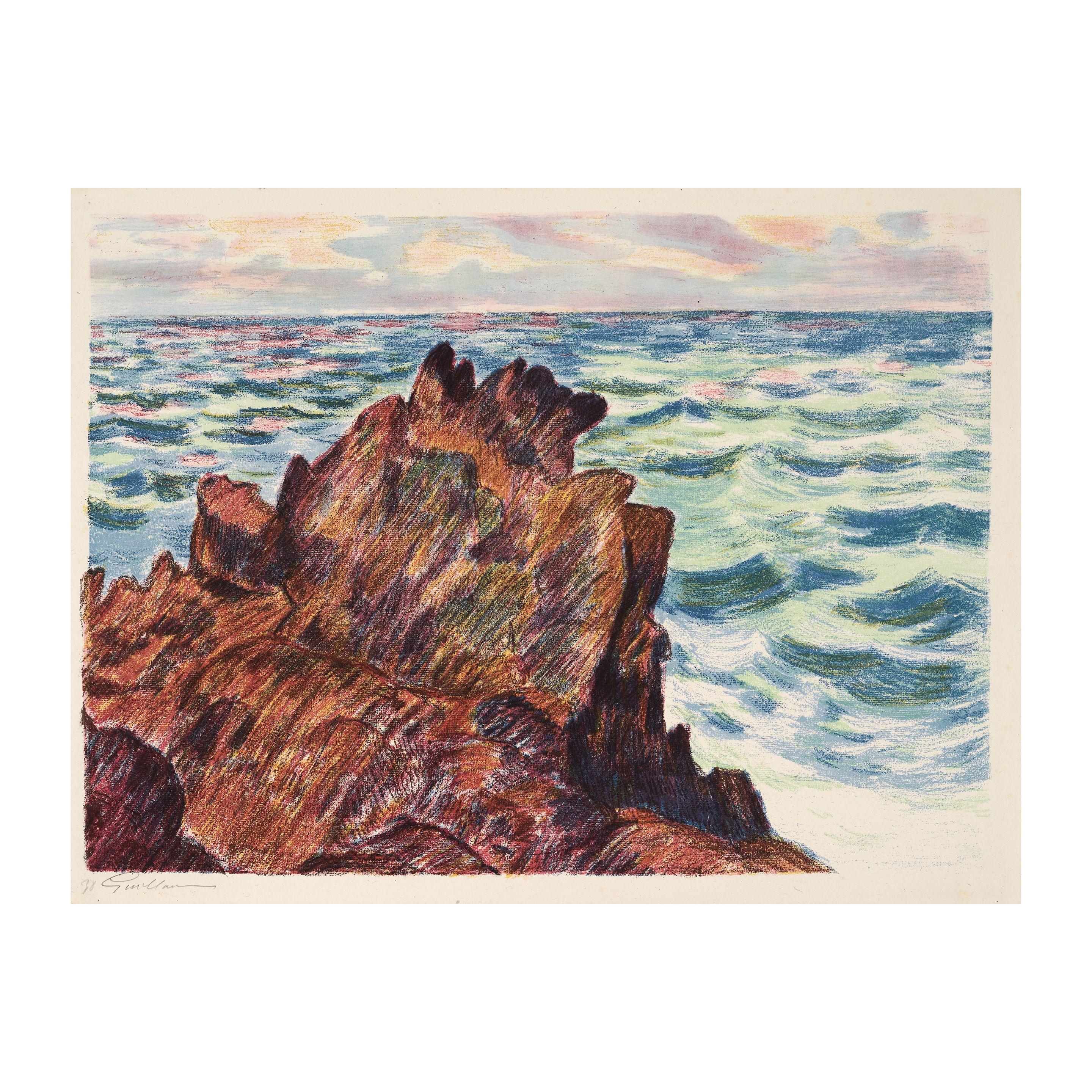 Armand Guillaumin - Les rochers rouges, 1896