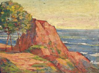 Armand Guillaumin - Les roches rouges à Agay