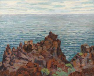 Armand Guillaumin - Les Roches Rouges, Pointe De La Male Raigue