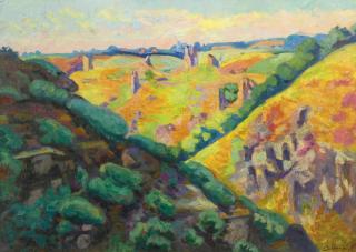 Armand Guillaumin - Les Ruines Du Château De Crozant