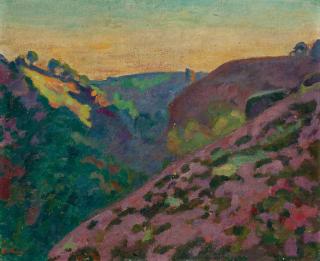 Armand Guillaumin - Les ruines du château de Crozant