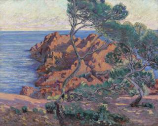 Armand Guillaumin - L\'Île Besse à Agay