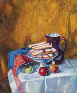 Armand Guillaumin - Nature Morte Aux Biscuits