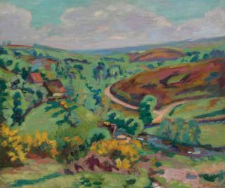 Armand Guillaumin - Paysage de la Creuse