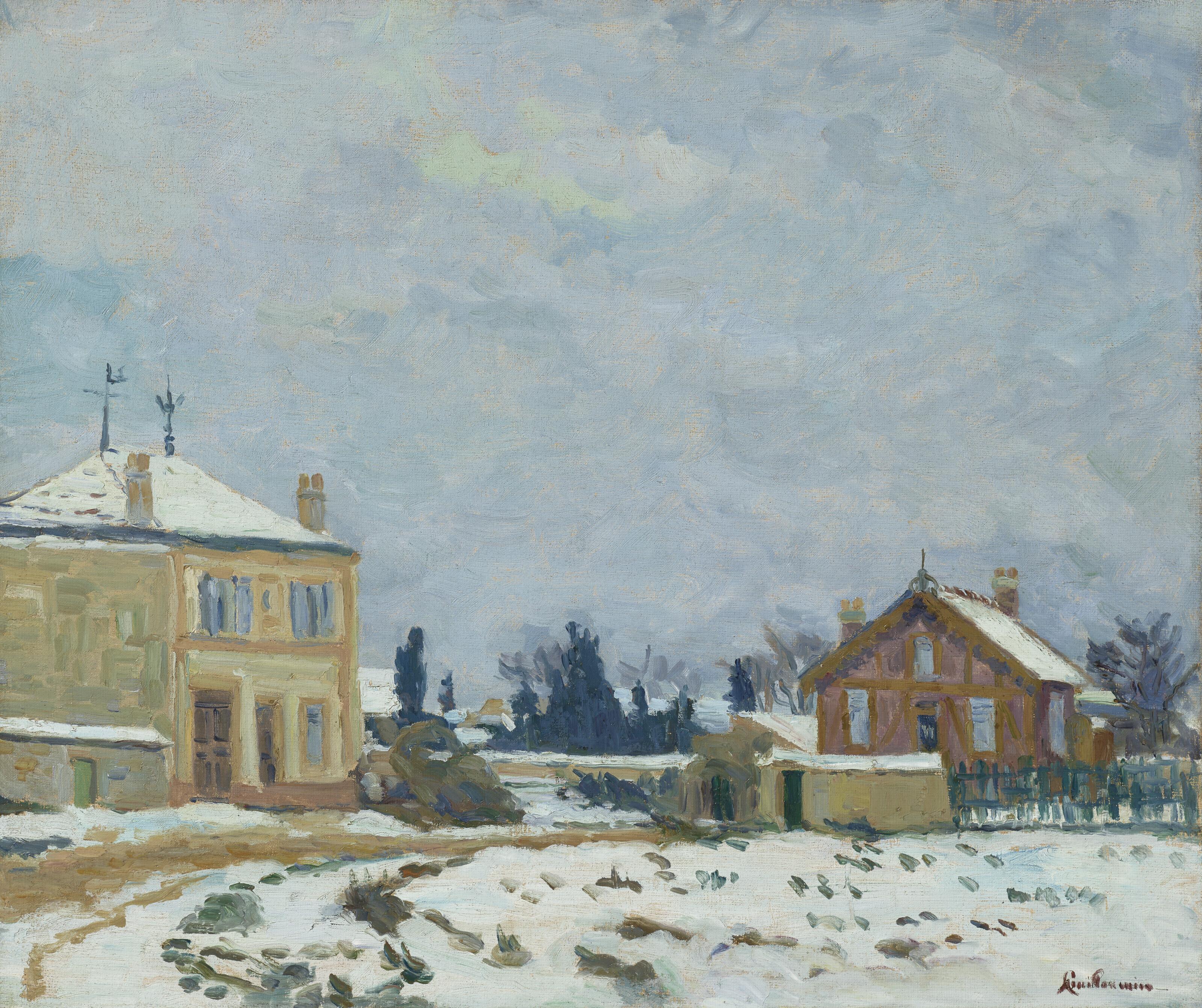 Armand Guillaumin - Paysage en Île-de-France