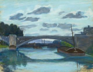 Armand Guillaumin - Pont de Seine á Paris (Seine-Brücke in Paris)