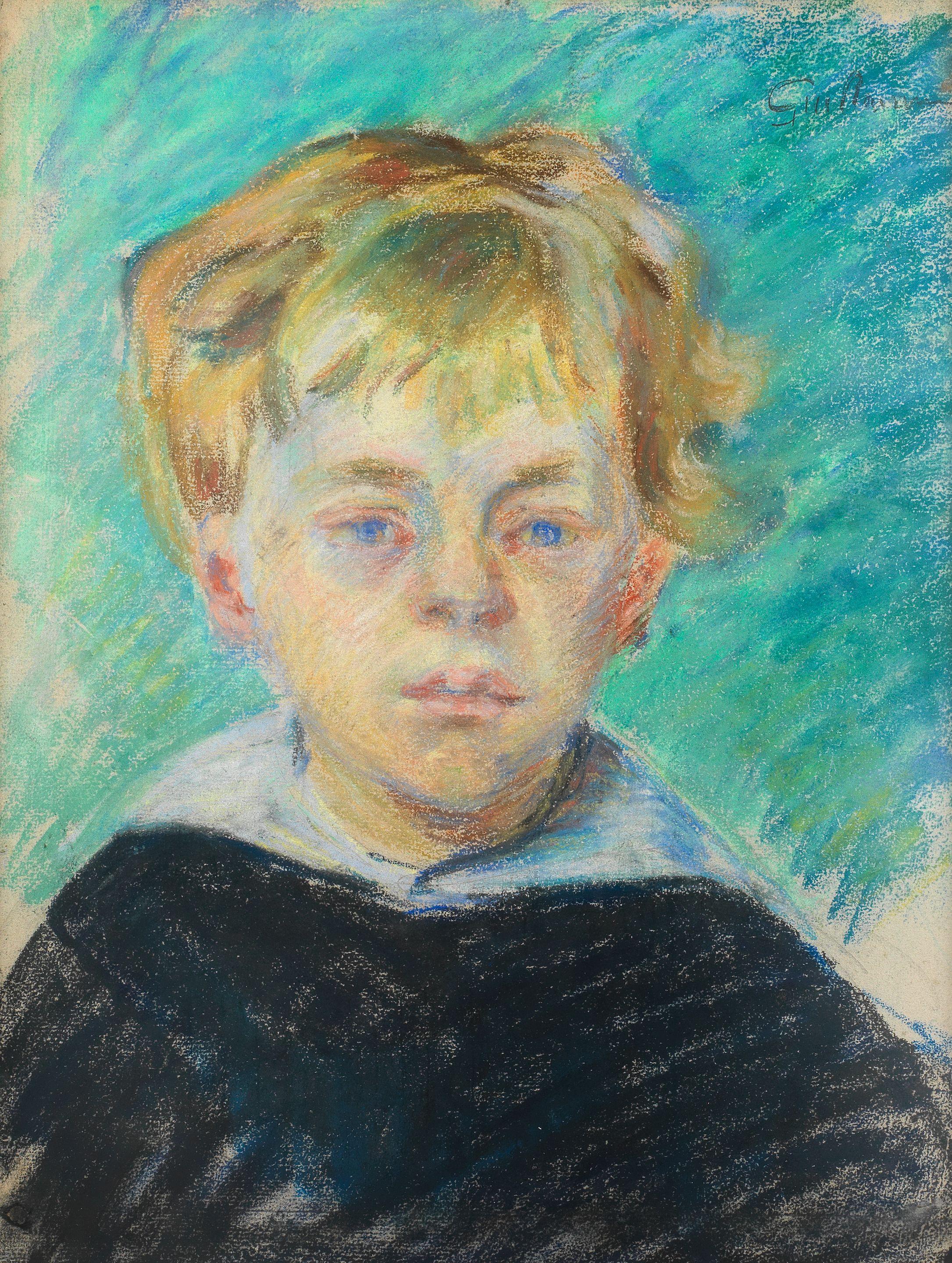 Armand Guillaumin - Portrait d\'André, fils de l\'artiste