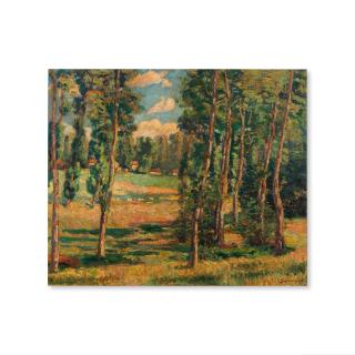 Armand Guillaumin - Prairie à Saint-Chéron