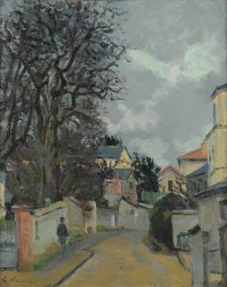 Armand Guillaumin - Une Rue À Pontoise