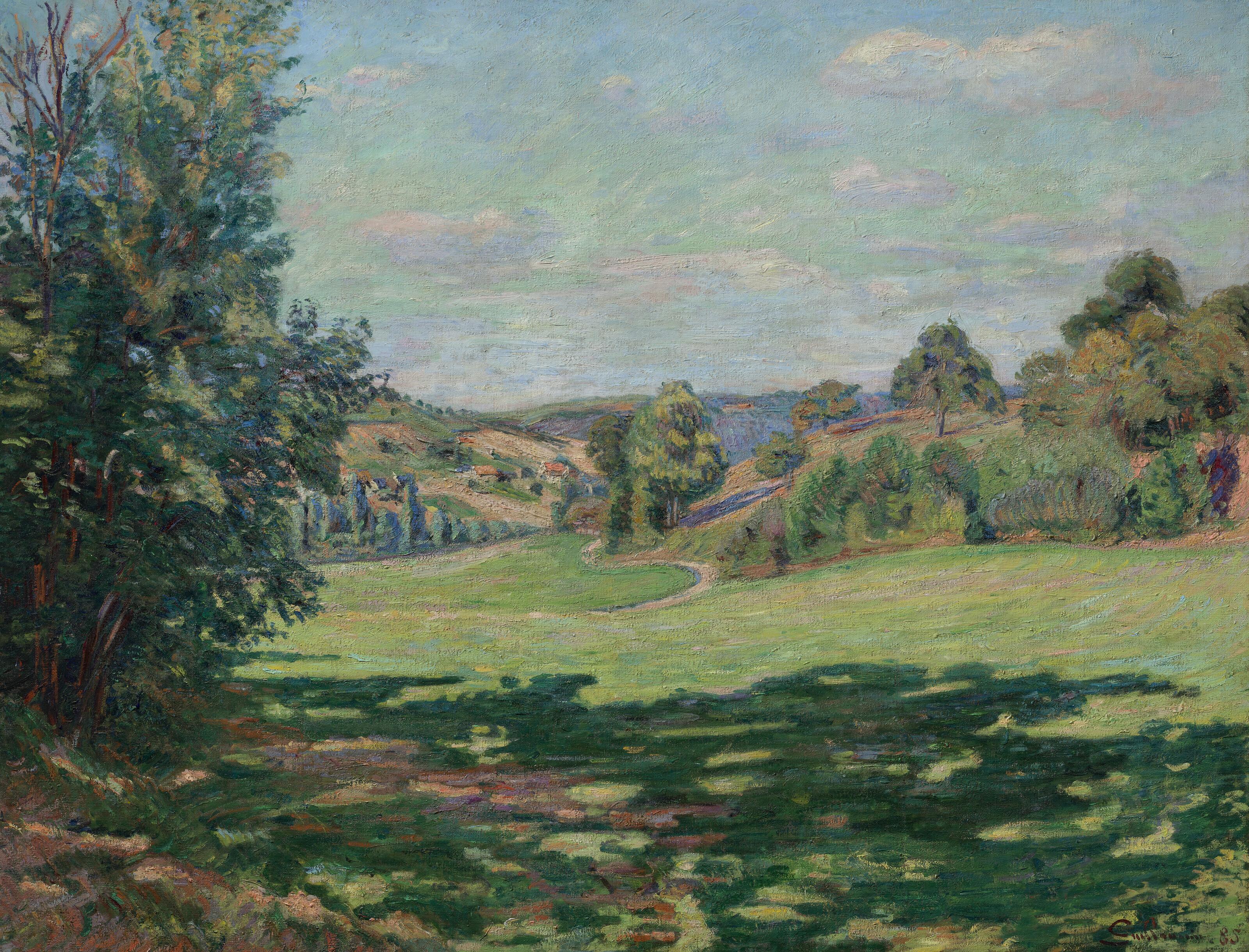 Armand Guillaumin - Village sur le Coteau, Vallée de Chevreuse