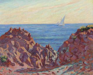 Armand Guillaumin - Voilier à Agay