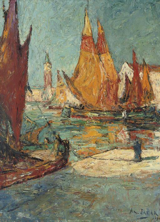 Armand Jamar - Riva Degli Schiavoni, Venice