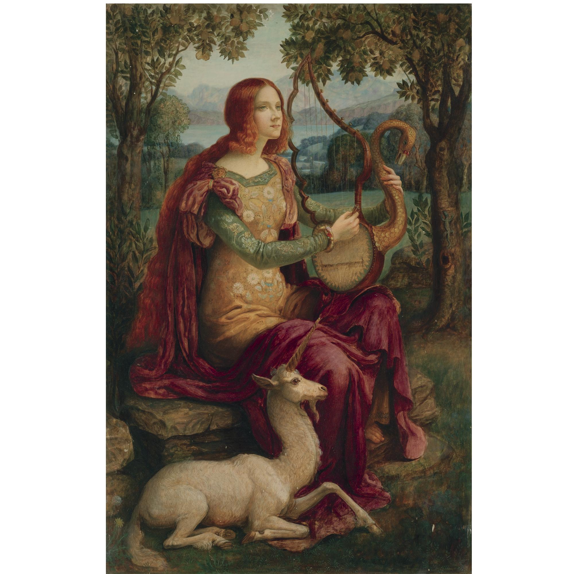 Armand Point - French La Dame A La Licorne