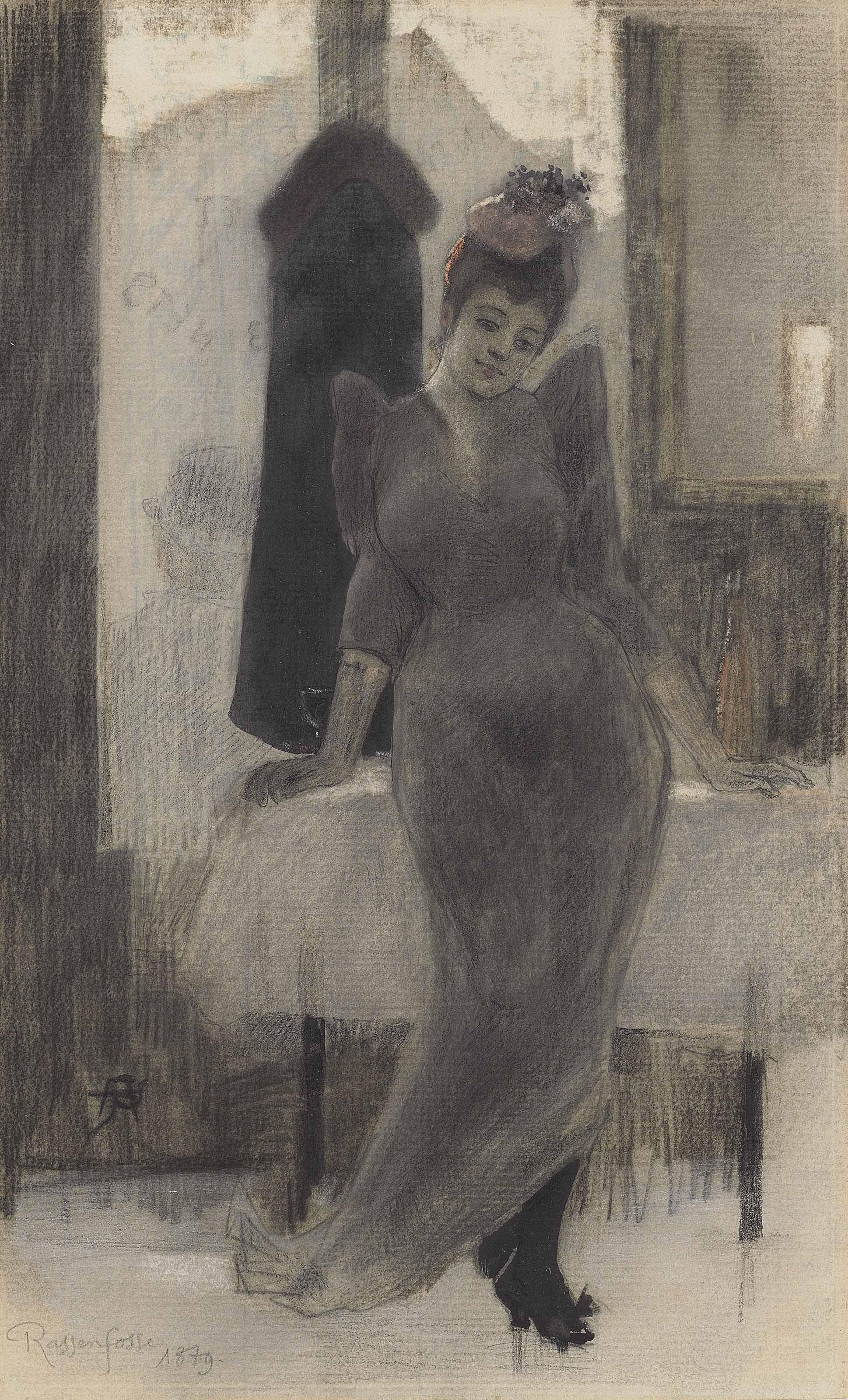 Armand Rassenfosse - La nappe blanche