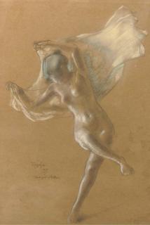 Armand Rassenfosse - The Dancer - A Study
