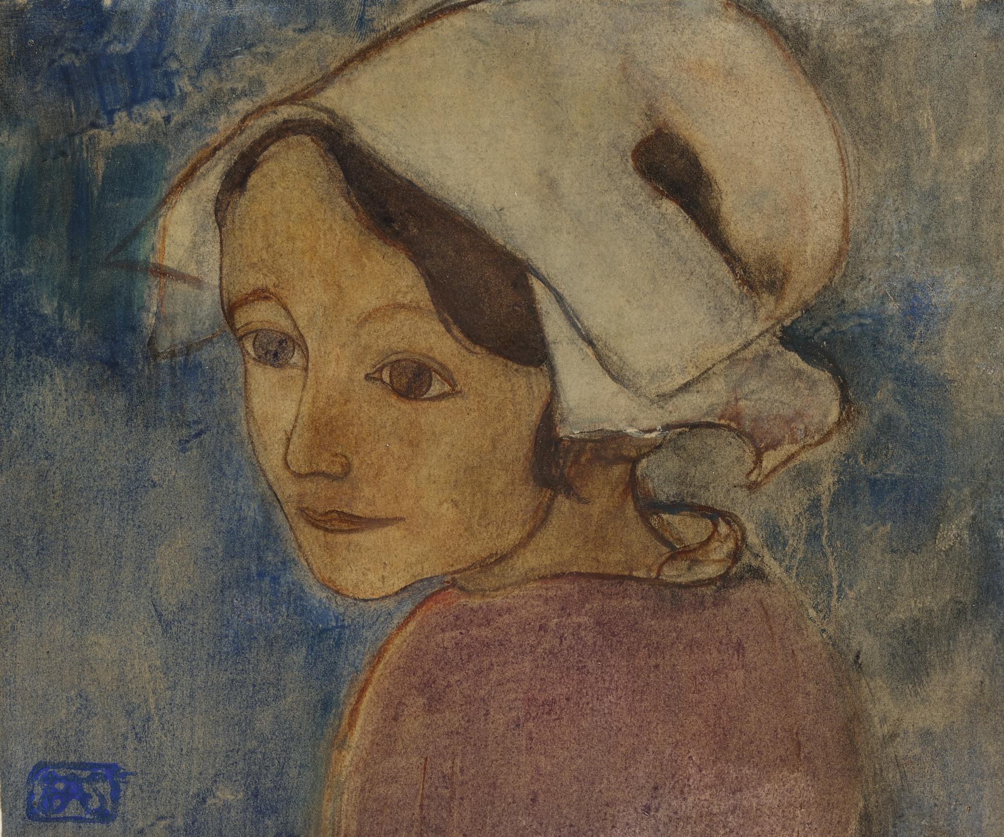 Armand Séguin - Tête De Jeune Bretonne