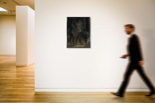 Armando Morales - Mujer ante un espejo