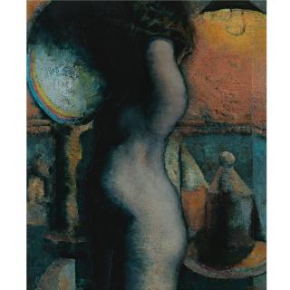 Armando Morales - Mujer Desvistiéndose