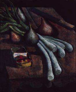 Armando Morales - Nature motre: Poireaux, oignons