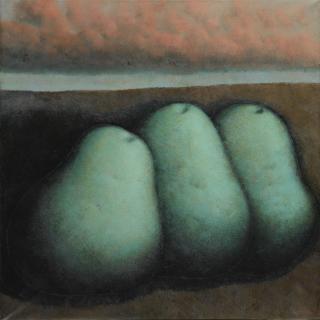 Armando Morales - Three Pears In A Landscape