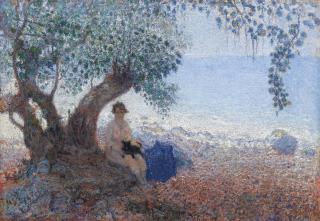 Armando Reverón - Figura bajo un uvero