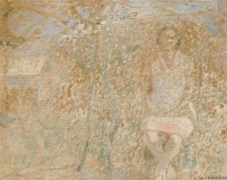 Armando Reverón - Figura Sentada Bajo Un Árbol