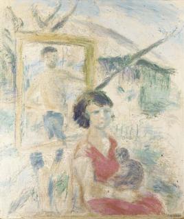 Armando Reverón - Retrato de mujer con mono