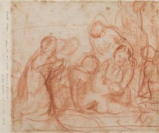 Armando Spadini - Adorazione del Bambino