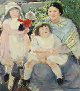 Armando Spadini - In The Garden