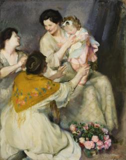 Armando Spadini - Maternity 