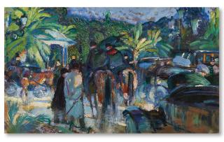 Armando Spadini - Musica al Pincio