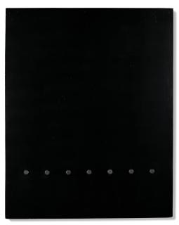 Armando - 7 zwarte bouten op zwart