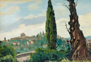 Armas Mikola - A Village In The South.